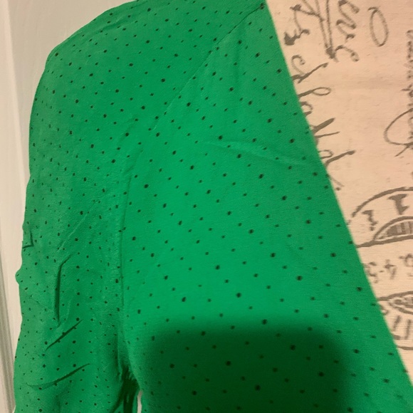 Whistles Micro Spot Button Dress size 10 - Picture 4 of 8